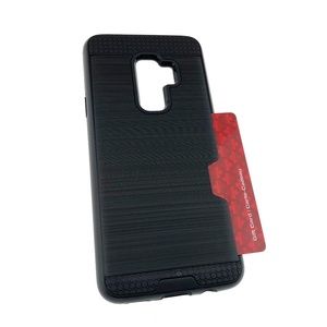 Samsung Galaxy S9 Plus hybrid case credit card slo